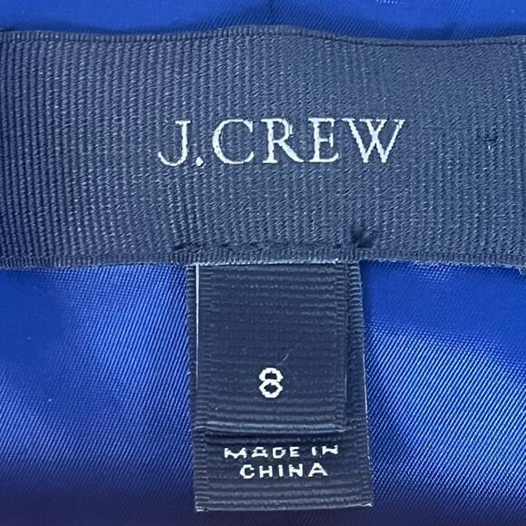 J Crew Dover Houndstooth Blazer Womens 8 Wool Academia Preppy Double Breasted - Picture 9 of 13